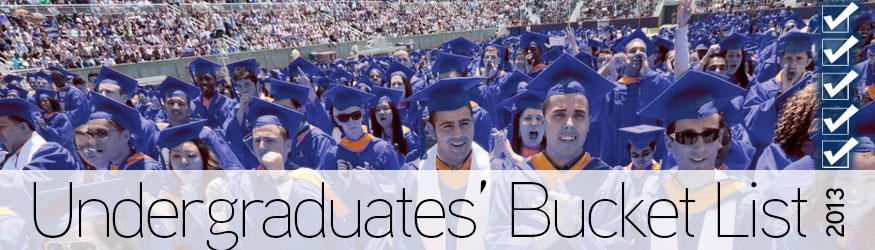 The Undergraduate's Bucket List - 2013