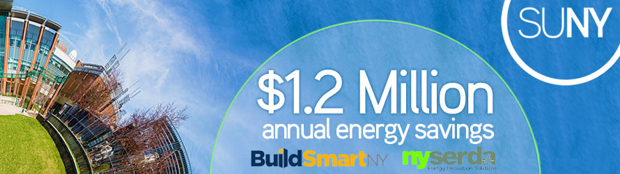 SUNY, NYSERDA Announce $1.2 Million in Energy Savings in Conjunction with ‘Build Smart NY’