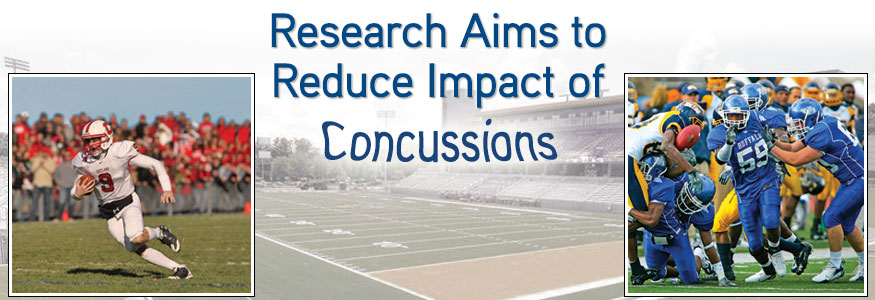 Research aims to reduce impact of concussions