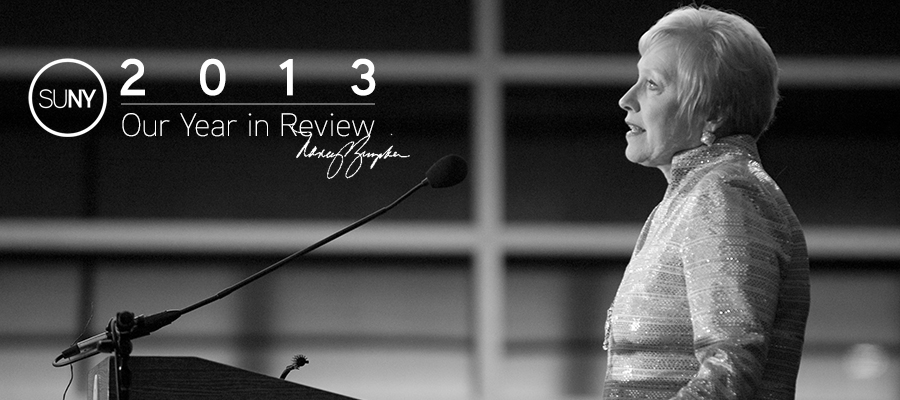 SUNY Year in Review 2013 with Chancellor Nancy Zimpher