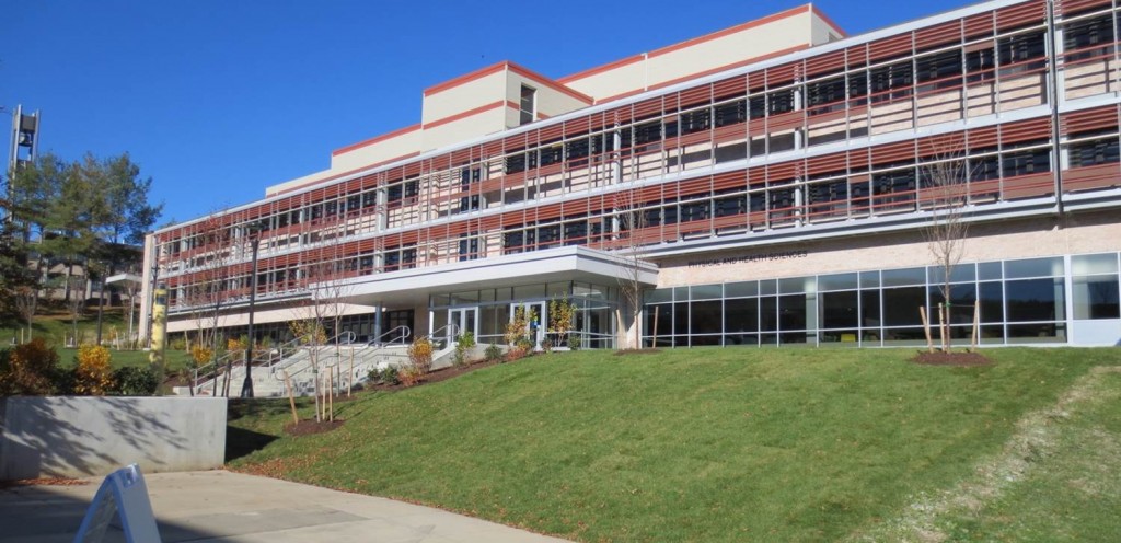 Alfred State Physical and Health Sciences building exterior after renovations