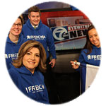 SUNY Freodnia alumni newscasters with WKBW-TV Channel 7 in Buffalo
