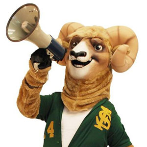 Rambo the Ram from Farmingdale State College