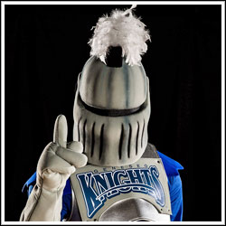 Geneseo mascot Victor E. Knight