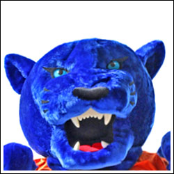 SUNY Purchase mascot Perseus Panther