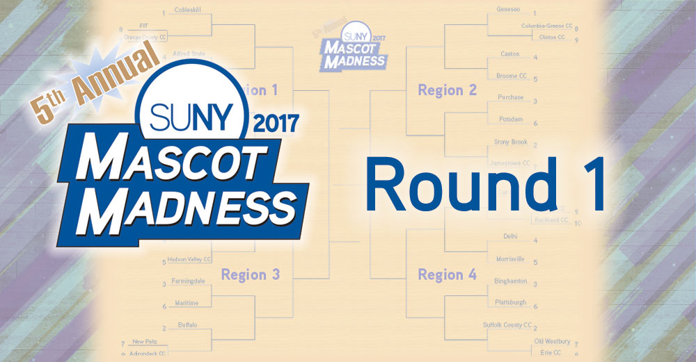 2017 Mascot Madness - round 1