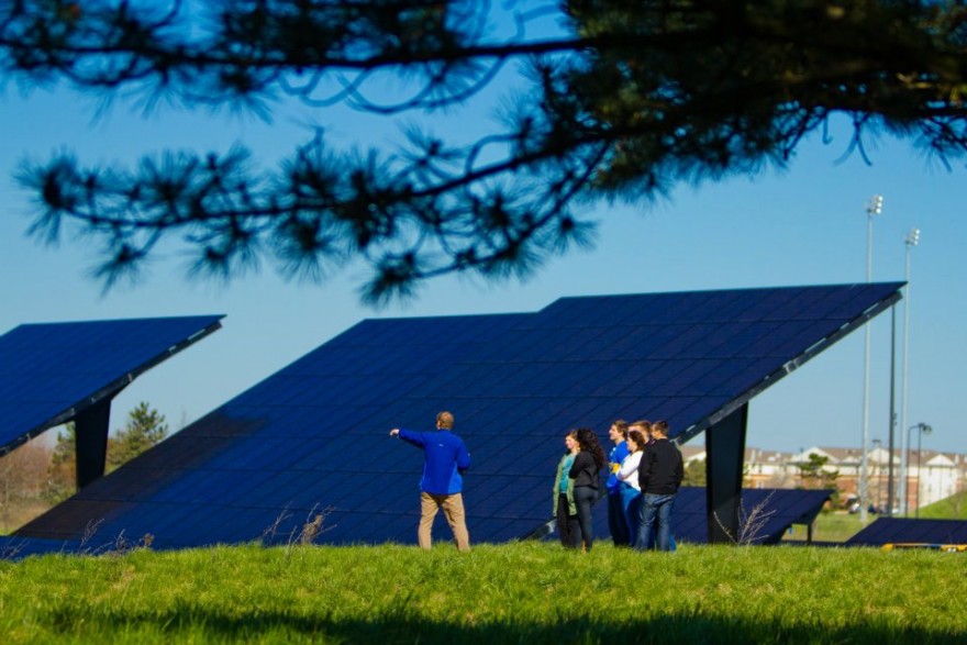 University at Buffalo solar panels
