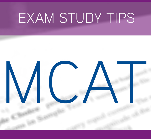 Exam Study Tips MCAT Feature