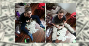 students find money in couch