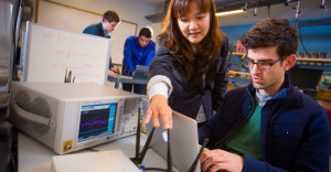 Engineers at University at Buffalo study wireless communications tools.