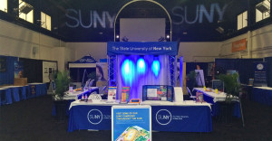 SUNY booth at the New York State Fair