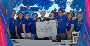 SUNY staff with Chancellor Zimpher at the 2013 New York State Fair