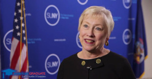 Chancellor Nancy Zimpher on WMHT American Graduate video series