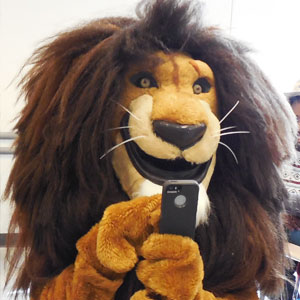 Leo the Lion from Nassau Community College