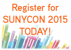 Register for SUNYCON 2015 today.
