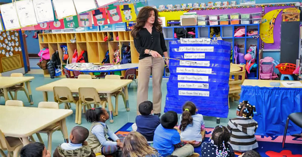 Yonkers Thrives elementary school classroom