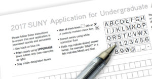 SUNY paper application