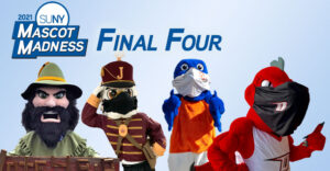 SUNY Mascot Madness 2021 final four contestants
