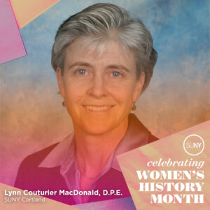 Dr. Lynne MacDonald smiles at camera profile image.