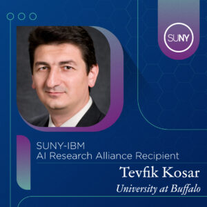 Tevfik Kosar from University at Buffalo and 2024 SUNY-IBM Alliance grant recipient profile picture. 