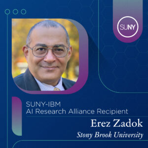 Erez Zadok from Stony Brook University and 2024 SUNY-IBM Alliance grant recipient profile picture. 