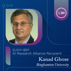 Kanad Ghose from Binghamton University and 2024 SUNY-IBM Alliance grant recipient profile picture. 